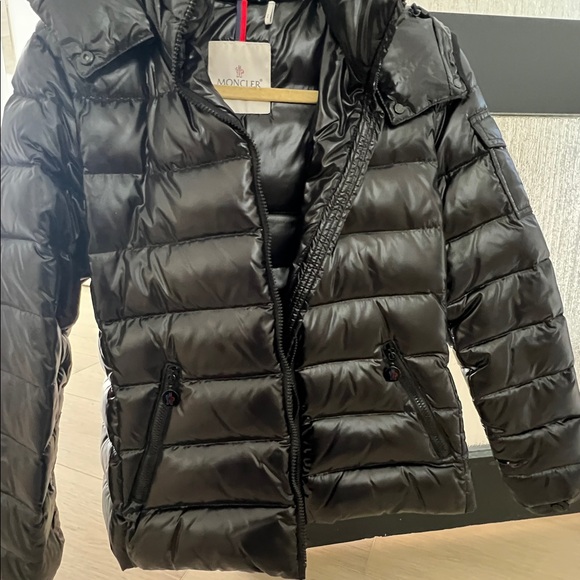 MONCLER Black Bady down jacket size 1, 100% authentic, Final Sale - Picture 12 of 13